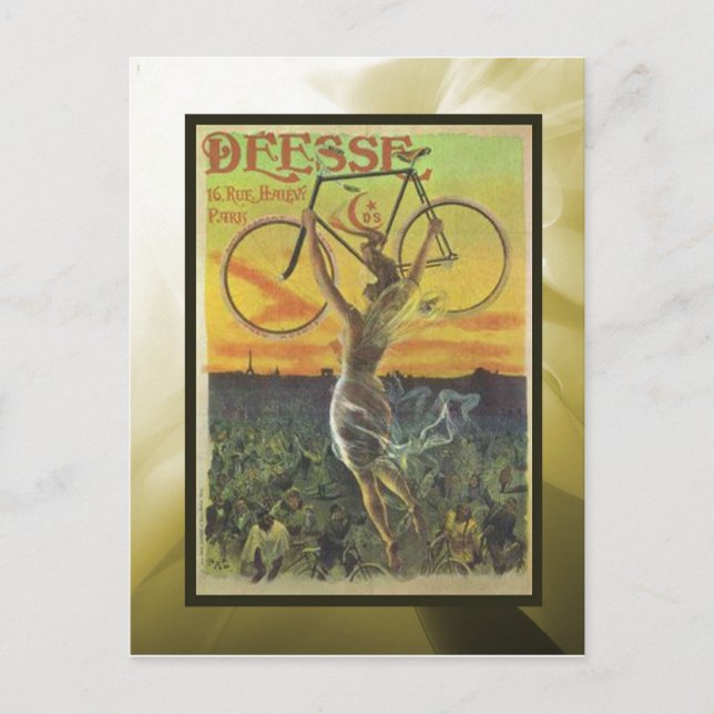 Bresse, Bicycle shop Postcard (Front)