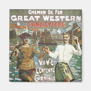 Brest á Londres 18 heurs Magnet