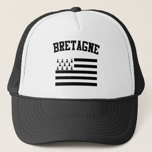 Bretagne Flag Trucker Hat (Front)