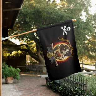 Brethren of the Coast Jolly Roger House Flag