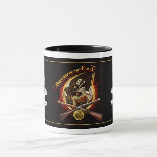 Brethren of the Coast Pirate Coffee Mug