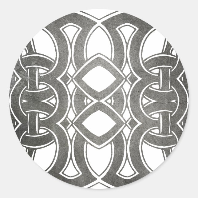 Breton Celtic Breizh Classic Round Sticker (Front)