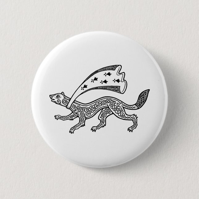 Breton ermine button (Front)