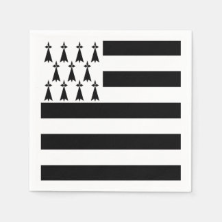 Breton Flag Cocktail Napkins (Standard)