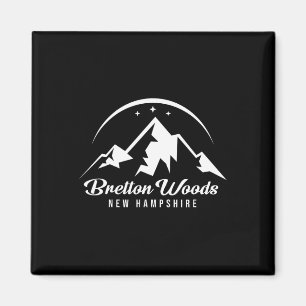 Bretton Woods New Hampshire Ski Resort Skiing Snow Magnet