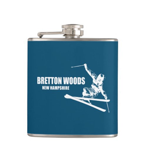 Bretton Woods New Hampshire Skier Flask