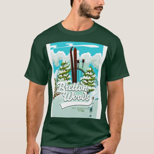 Bretton Woods New Hampshire To Ski T_Shirt