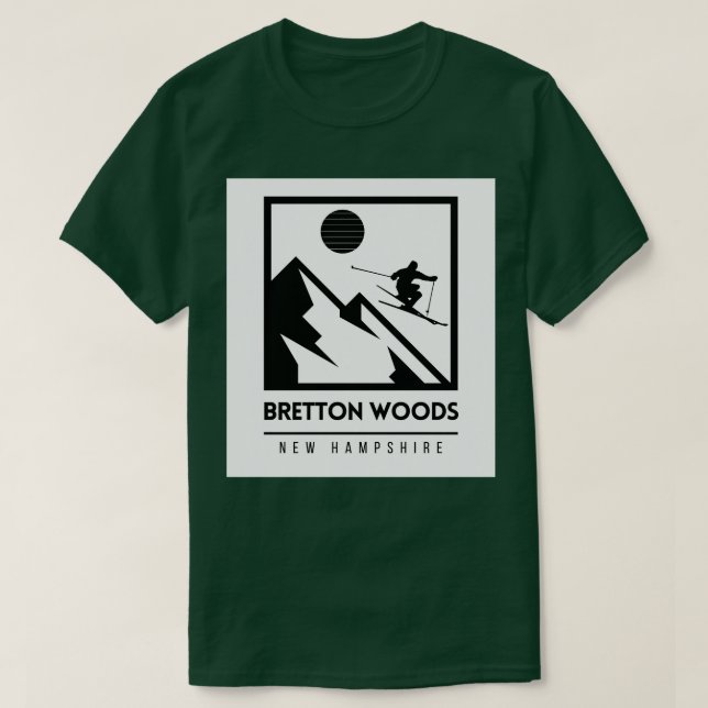 Bretton Woods New Hampshire United States ski T-Shirt (Design Front)