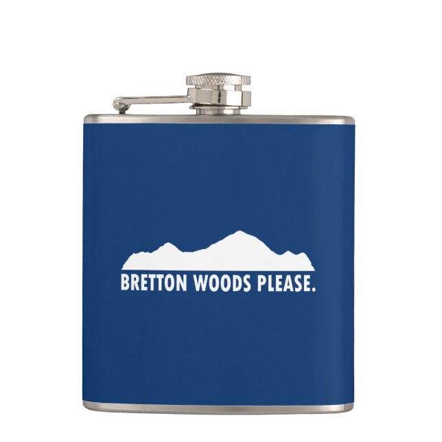 Bretton Woods Please Flask (Front)