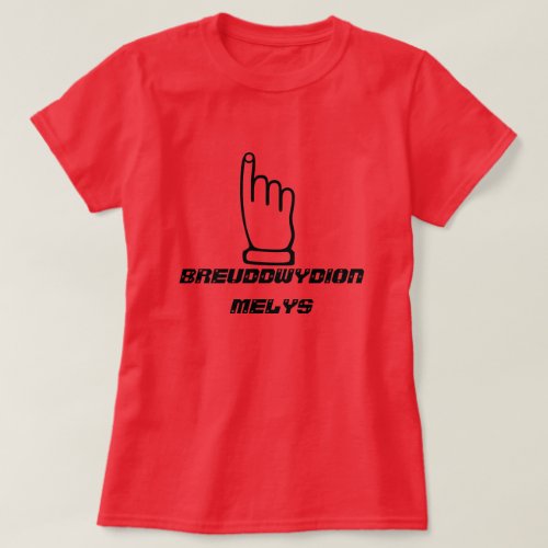 breuddwydion melys _ sweet dream T_Shirt