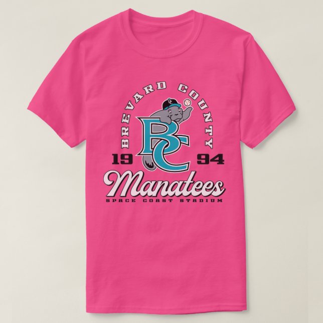 Brevard County Manatees T-Shirt (Design Front)