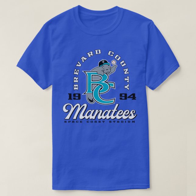 Brevard County Manatees T-Shirt (Design Front)