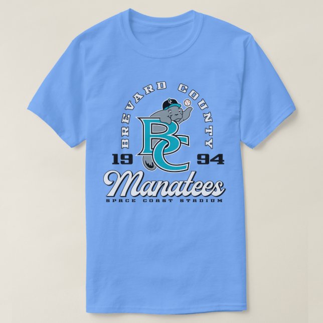 Brevard County Manatees T-Shirt (Design Front)