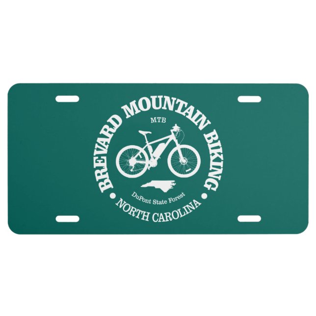 Brevard (MTB) License Plate (Front)