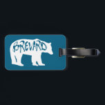 Brevard North Carolina Bear Luggage Tag<br><div class="desc">Brevard North Carolina affords visitors endless outdoor adventures,  including hiking,  mountain biking,  waterfall hunting,  fly fishing and much more.</div>