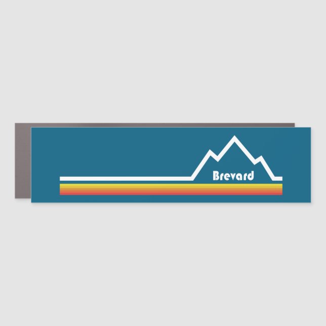 Brevard North Carolina Car Magnet (Front)