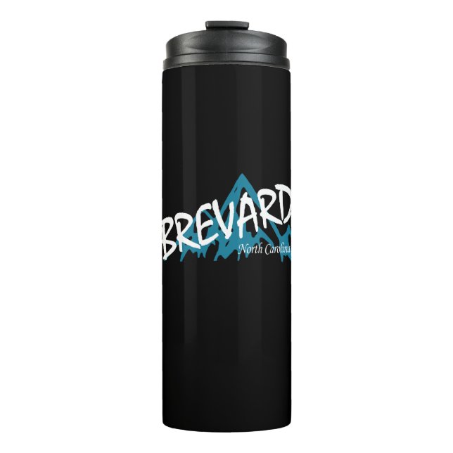 Brevard North Carolina Mountains Thermal Tumbler (Front)