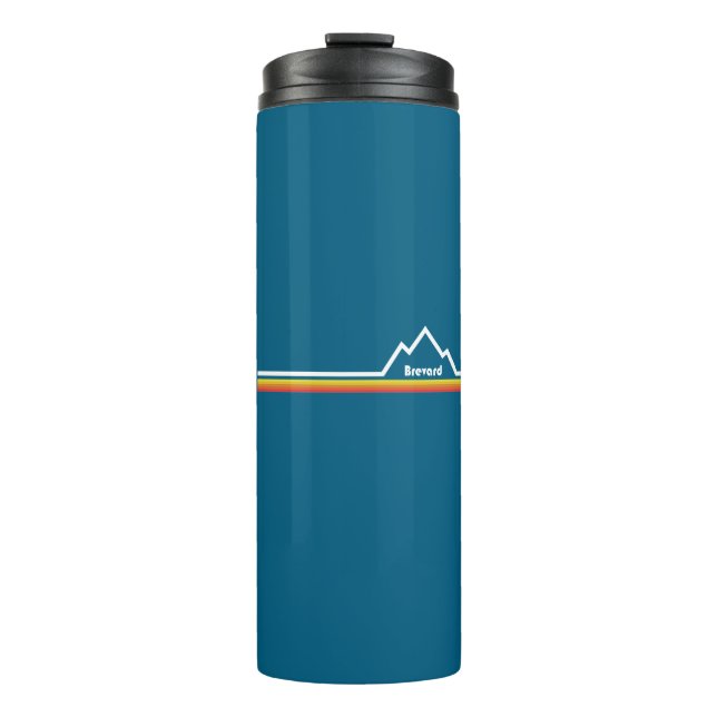 Brevard North Carolina Thermal Tumbler (Front)