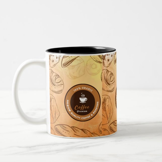 Brew & Bite: Sip 'n Toast Coffee Mug (Left)