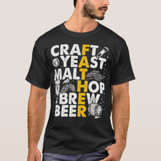 Brew Dad Beer Brewer Brewing Father Gift T-Shirt