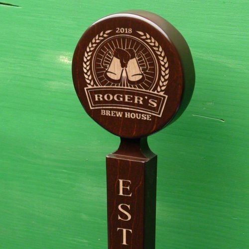 Brew House Handmade Wooden Beer Tap Handle