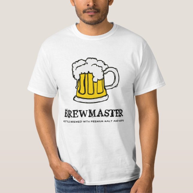 Brew Master - Brewing Company Beer Mug T-Shirt (Front)