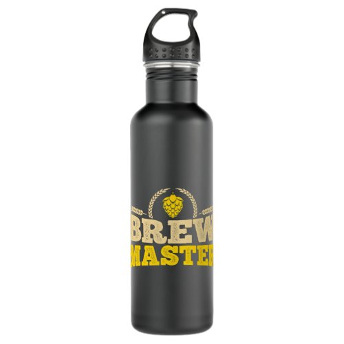 Brew Master Homebrewing Winemaking Brewery Craftbe Stainless Steel Water Bottle