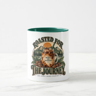 Brew Roam Repeat Vintage Iced Coffee Mountain Mug