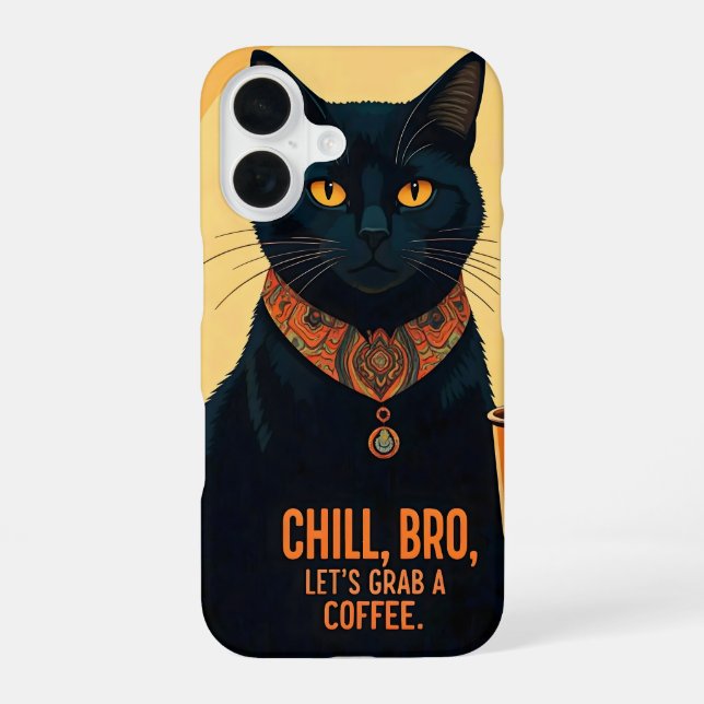Brewed and Relaxed Iphone Case (Back)