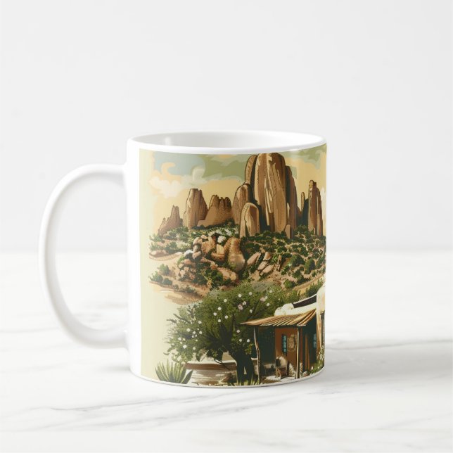 Brewed on the Ranch Mug (Left)