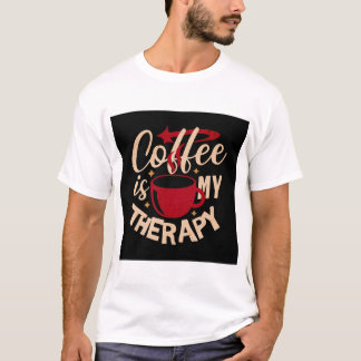 Brewed to Perfection: Custom Coffee Lover T-Shirt" T-Shirt