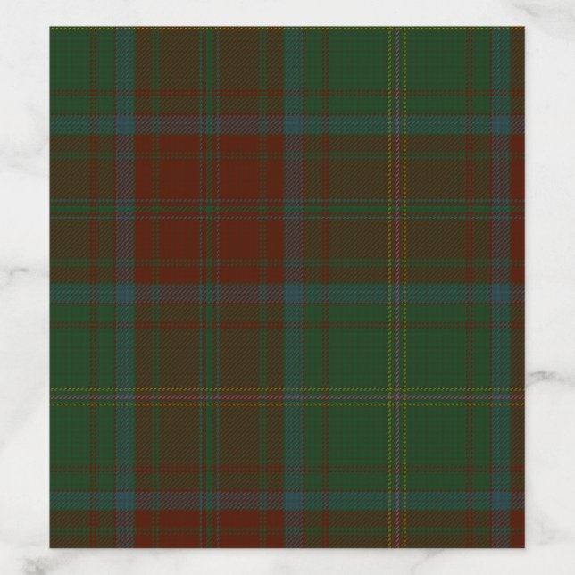 Brewer Clan Tartan Envelope Liner (Design)