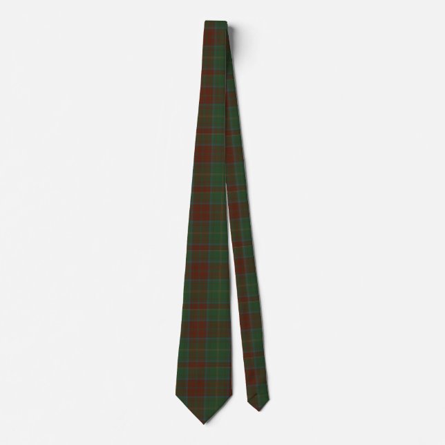 Brewer Clan Tartan Neck Tie (Front)