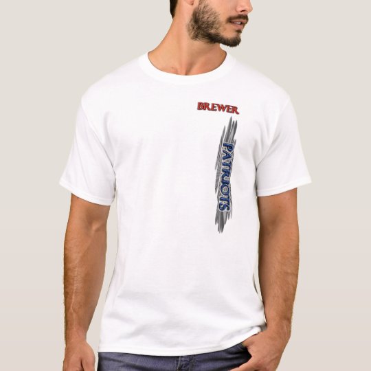 Brewer High School Patriots Somerville AL T-Shirt