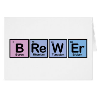 Brewer made of Elements Cards