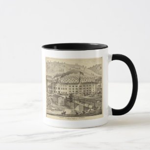 Brewery and malt house of A Reymann Mug
