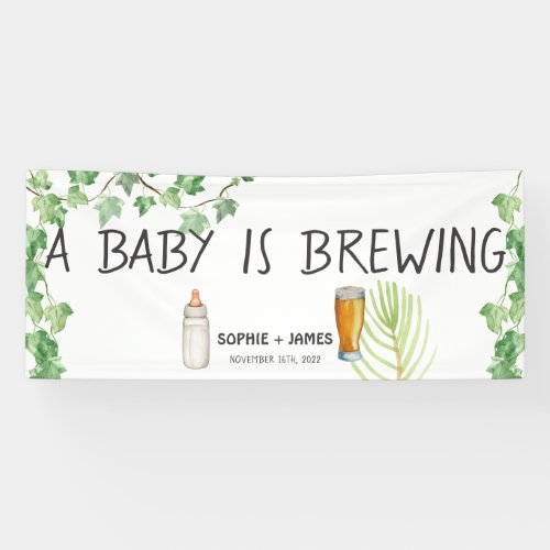 Brewery Baby _ Color _ Large Welcome Vinyl Banner