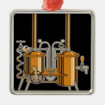Brewery Metal Ornament at Zazzle
