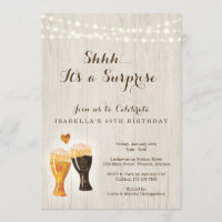 Brewery Surprise Birthday Party | Rustic Beer