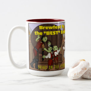 Brewfest Is The Best Fest: Two-Tone Coffee Mug