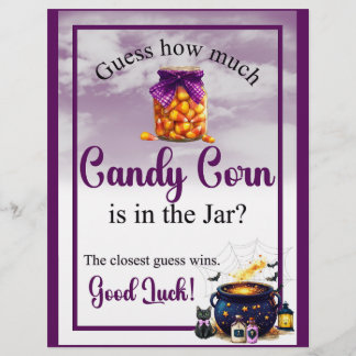 Brewing A Baby _ Candy corn Hunt Letterhead