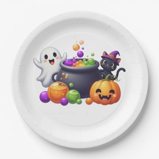 Brewing Baby paper plate (Front)
