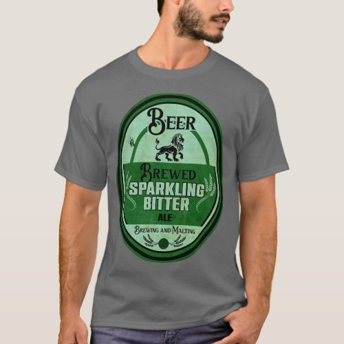 Brewing Beer Label T_Shirt