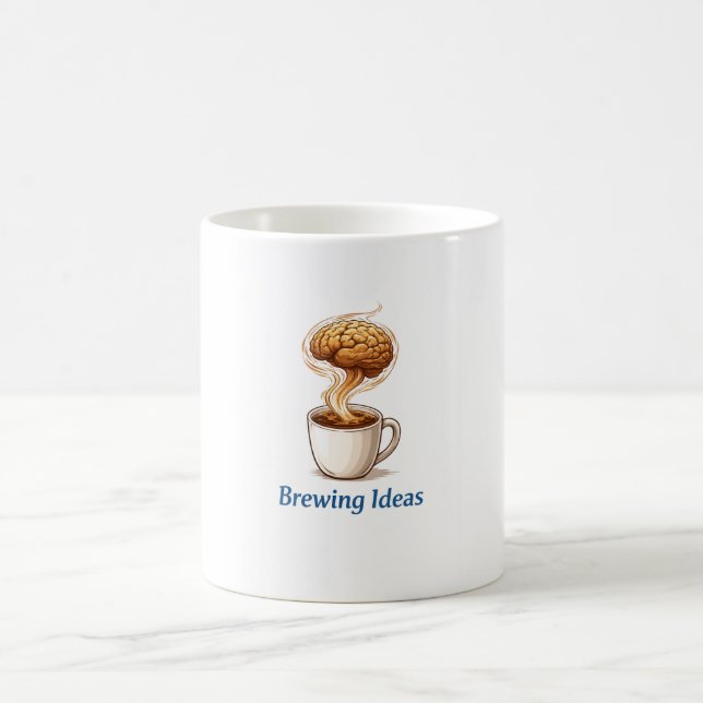 Brewing Ideas Coffee Mug – Creative Coffee Lover G (Center)