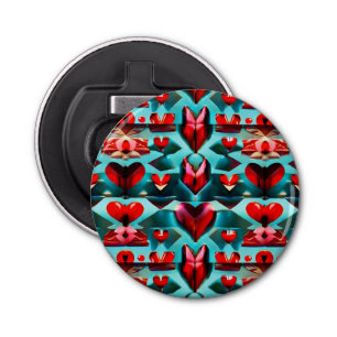 Brewing Love: Button Bottle Opener with Multiple