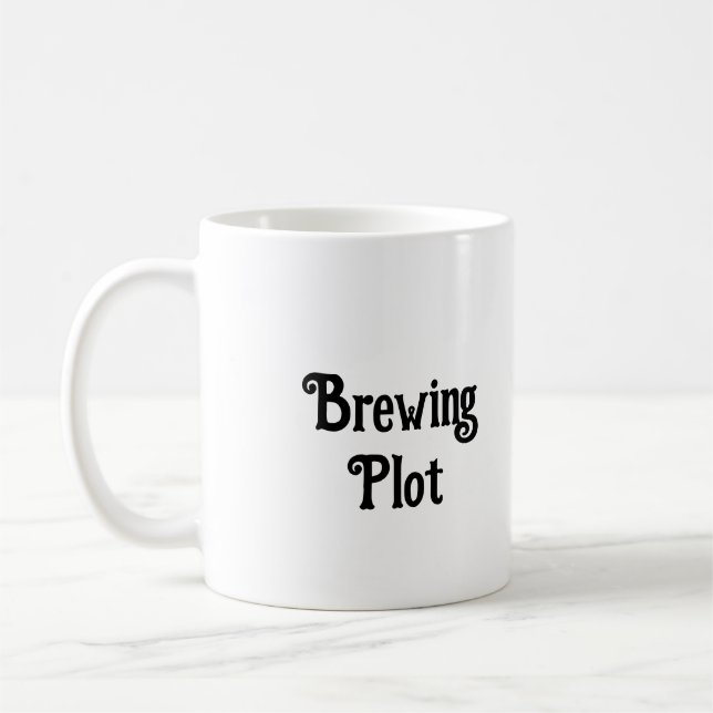 Brewing Plot Mug (Left)
