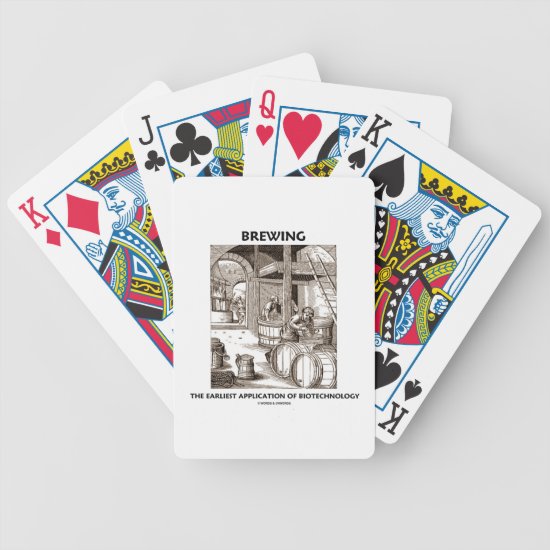 Brewing The Earliest Application Of Biotechnology Bicycle Playing Cards
