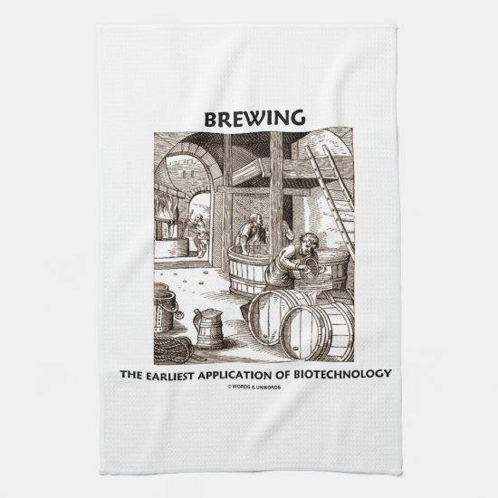 Brewing The Earliest Application Of Biotechnology Towel