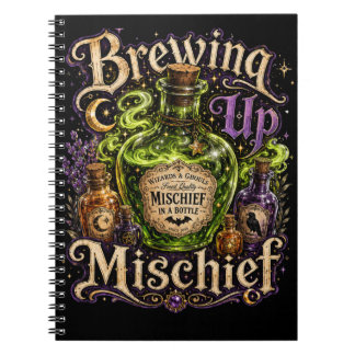 “Brewing Up Mischief” Notebook