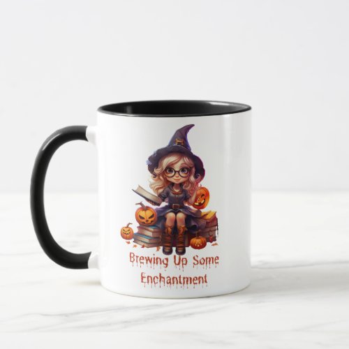 Brewing up some Enchantment Halloween Mug